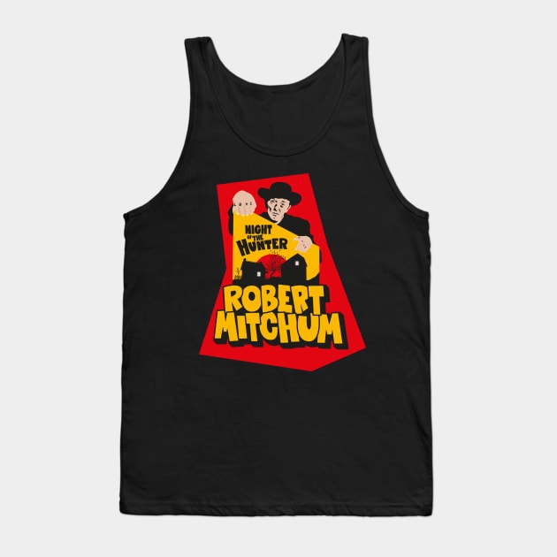 The Night of the Hunter- Robert Mitchum Tank Top by Boogosh